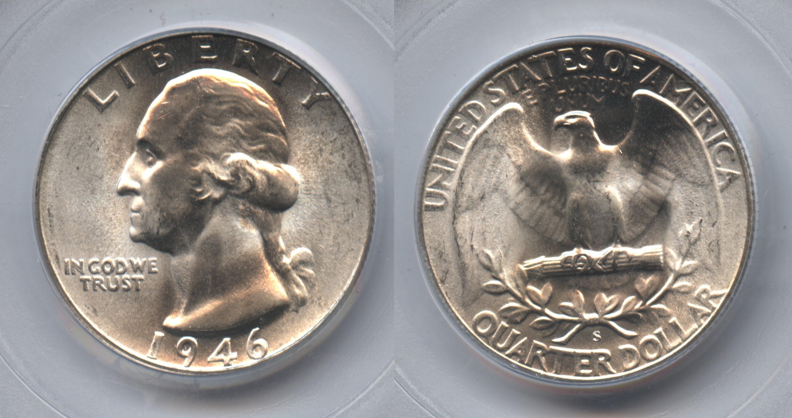 1946-S Washington Quarter PCGS MS-65