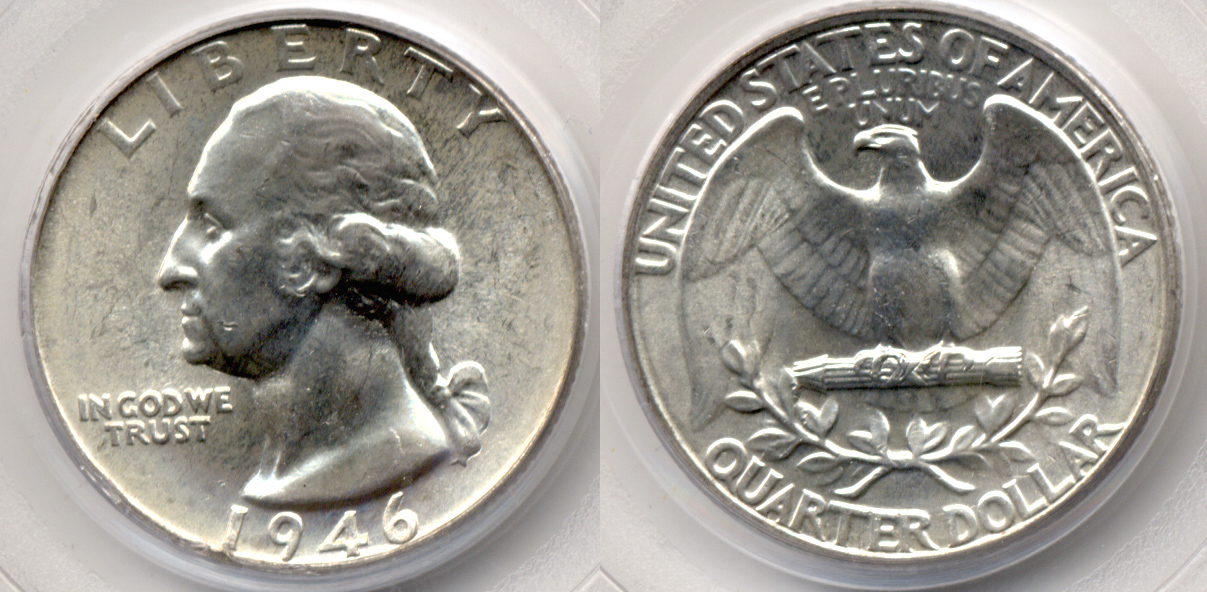 1946 Washington Quarter PCGS MS-65