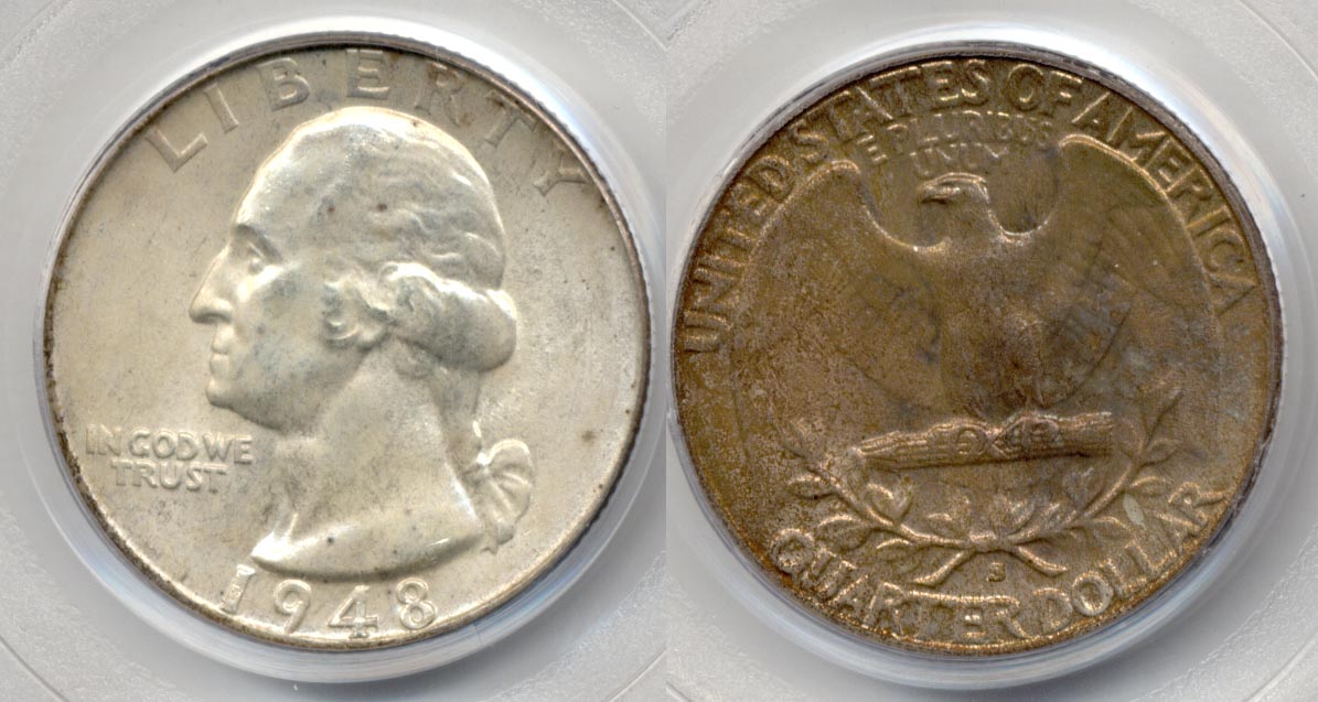 1948-S Washington Quarter PCGS MS-66