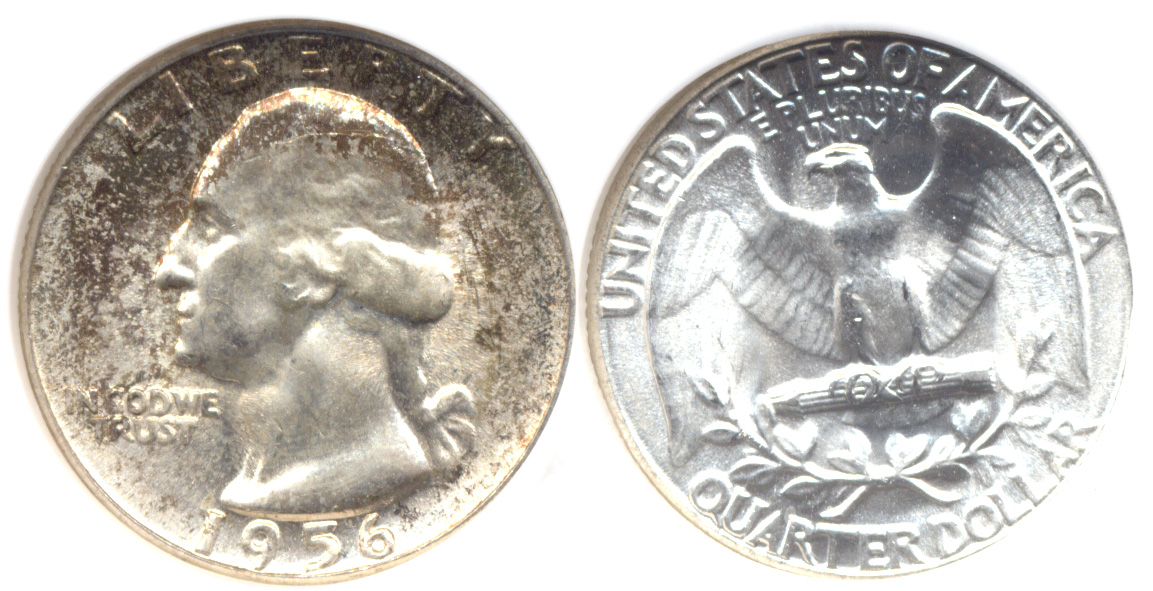 1956 Washington Quarter NGC MS-66