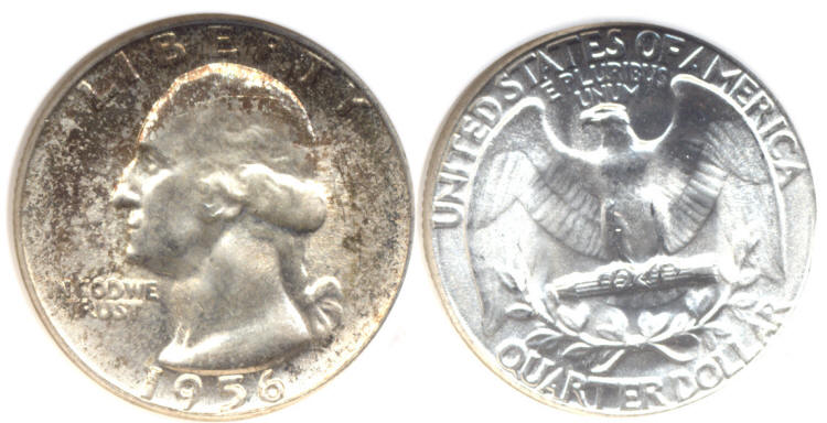 1956 Washington Quarter NGC MS-66 small