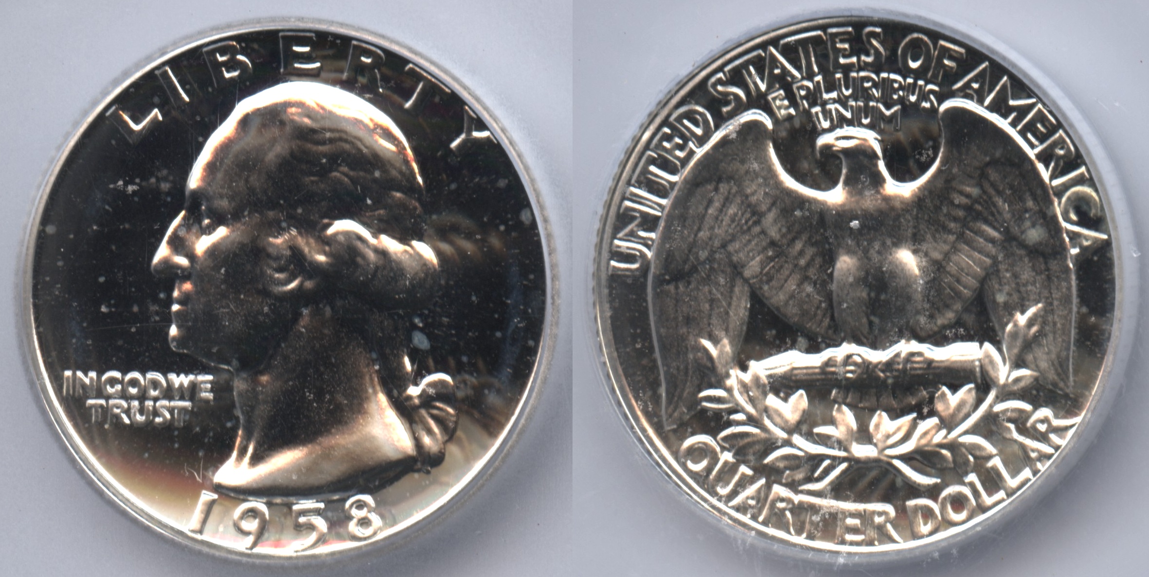 1958 Washington Quarter ICG Proof-69