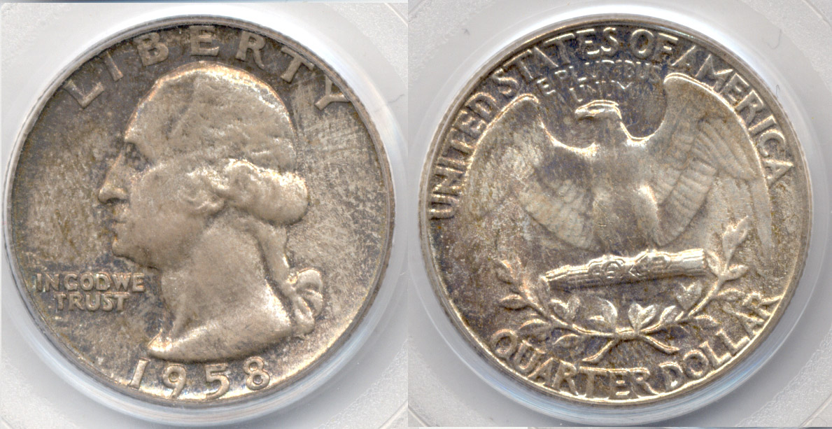 1958 Washington Quarter PCGS MS-65