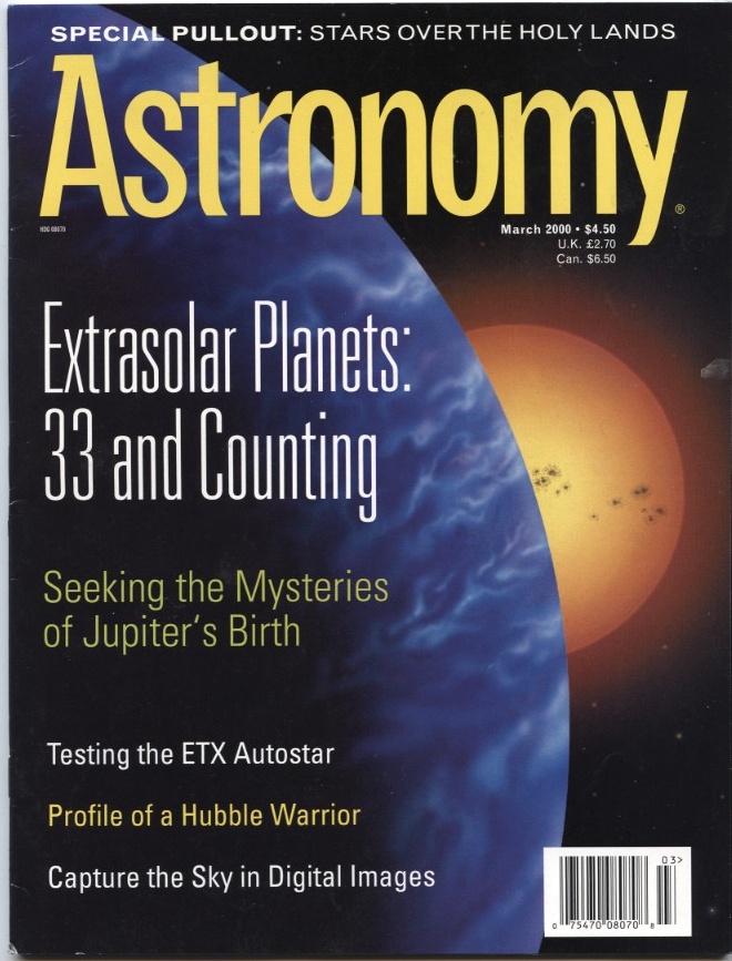 Astronomy Magazine March 2000