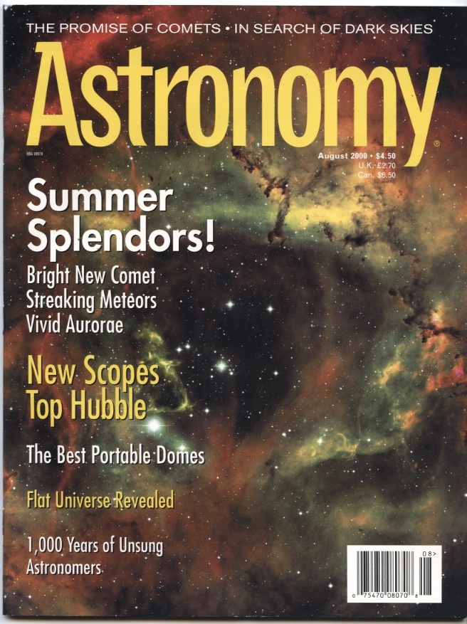 Astronomy Magazine August 2000