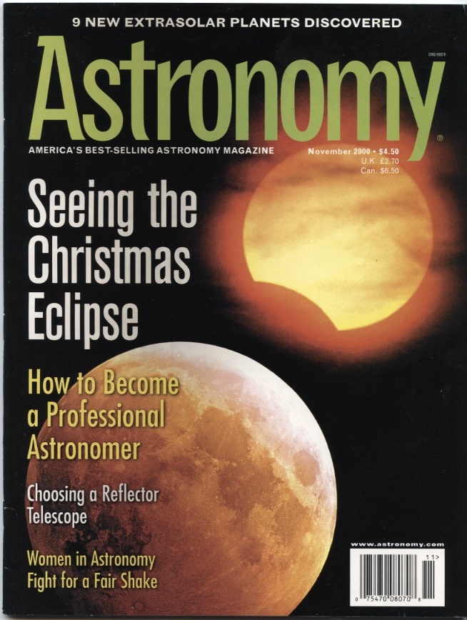 Astronomy Magazine November 2000