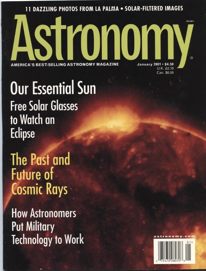 Astronomy Magazine January 2001