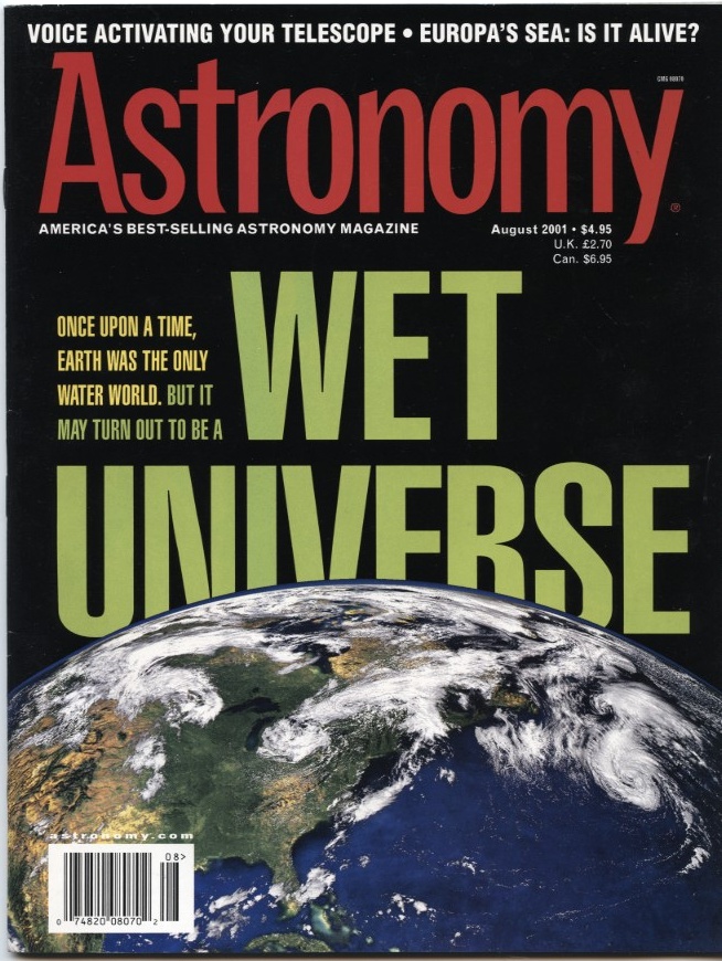 Astronomy Magazine August 2001