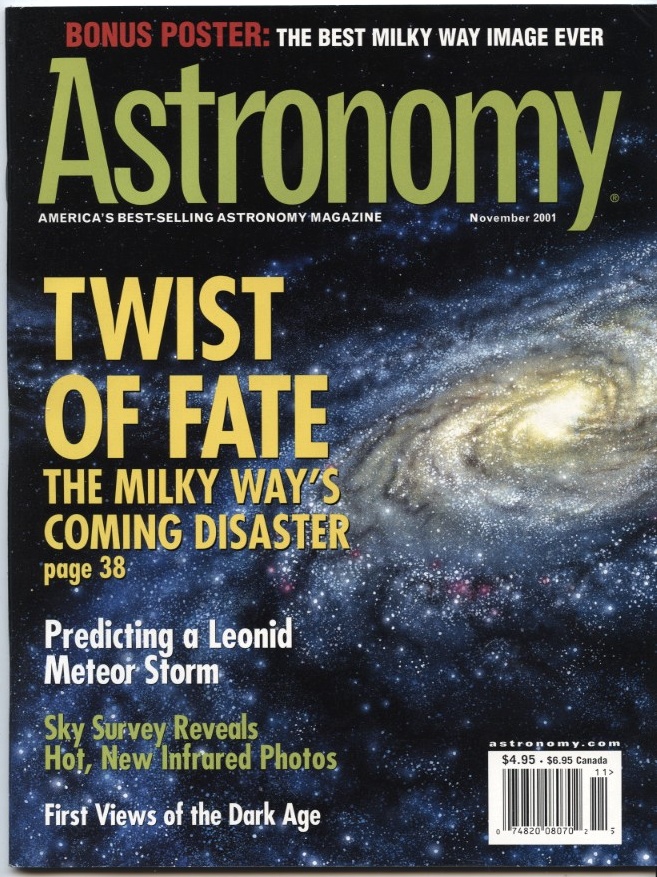 Astronomy Magazine November 2001