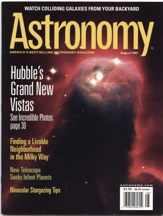 Astronomy Magazine August 2002