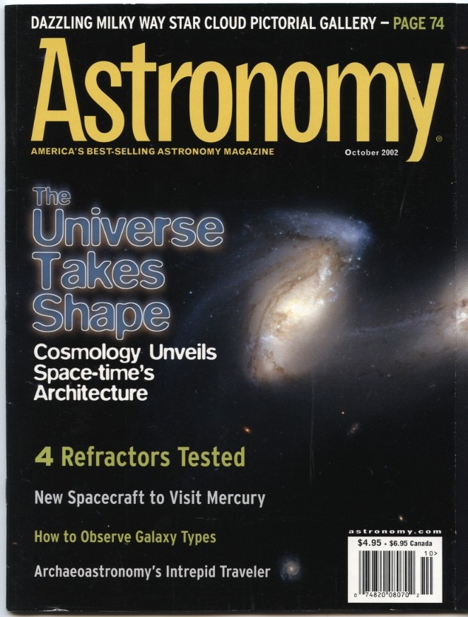 Astronomy Magazine October 2002