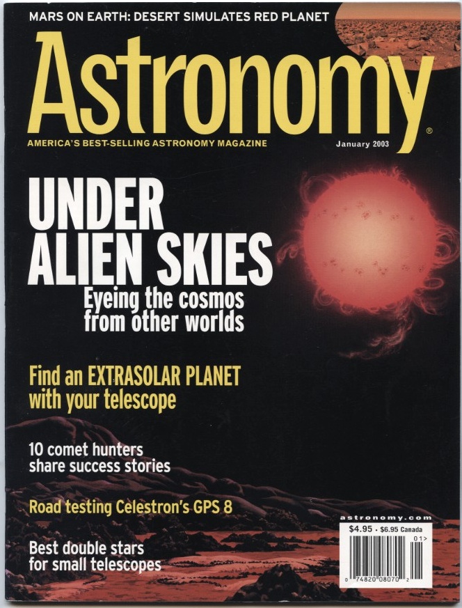Astronomy Magazine January 2003