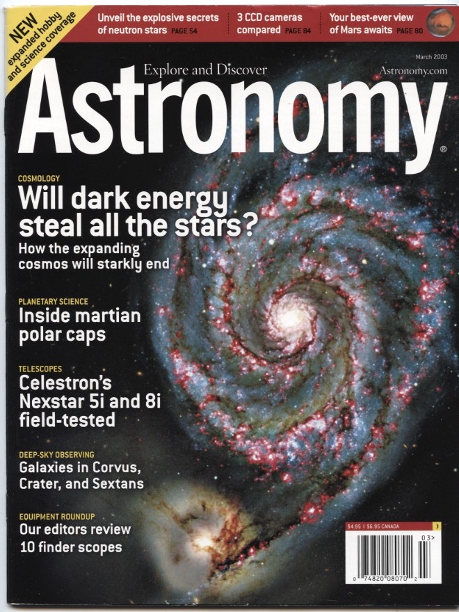 Astronomy Magazine March 2003