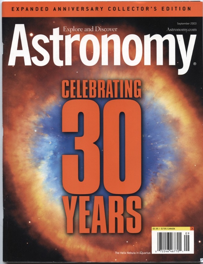 Astronomy Magazine September 2003