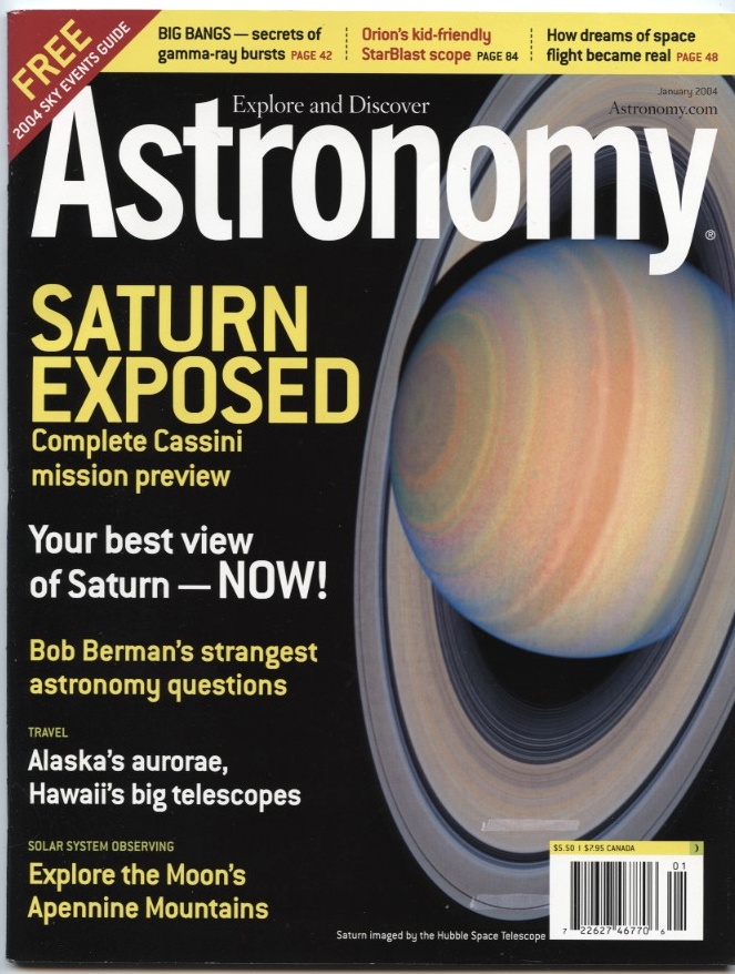 Astronomy Magazine January 2004