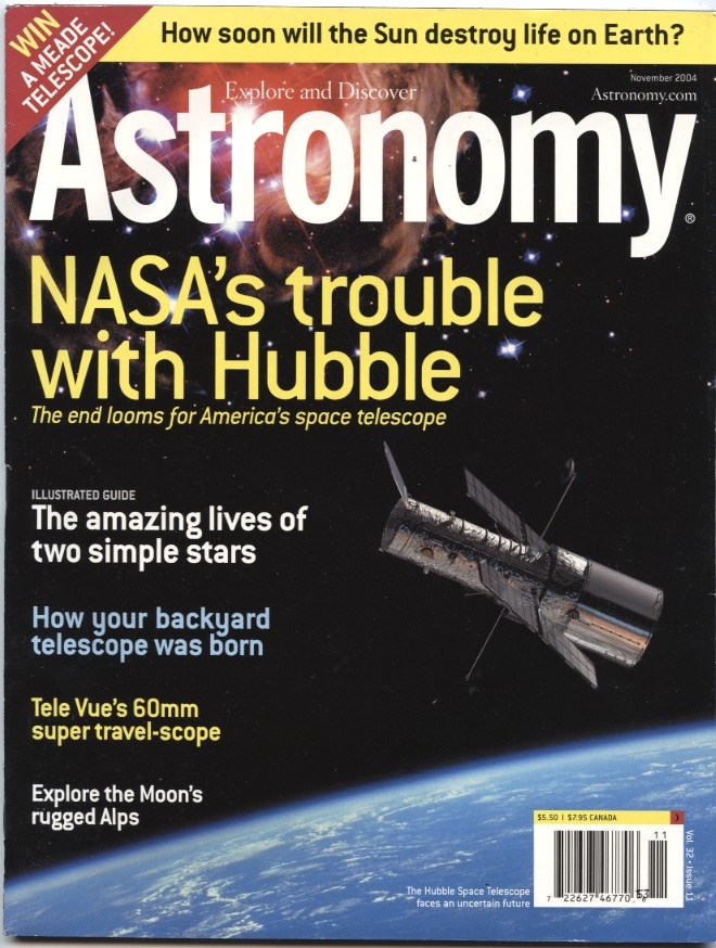 Astronomy Magazine November 2004
