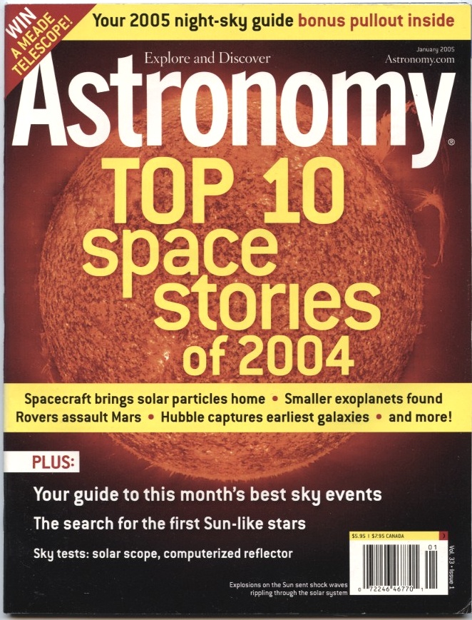 Astronomy Magazine January 2005