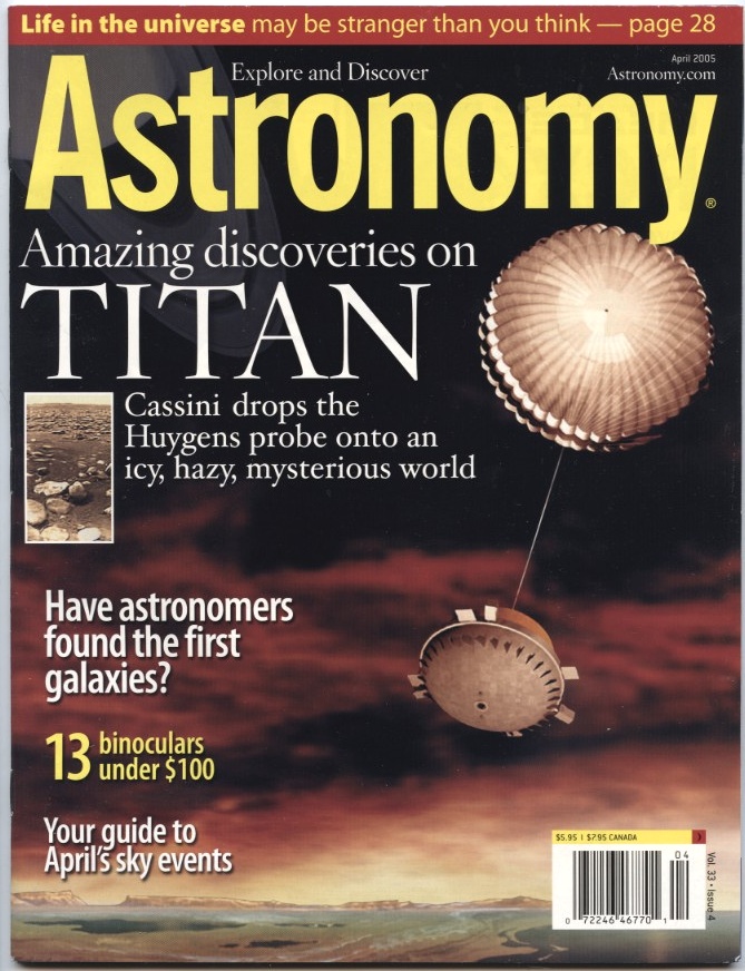 Astronomy Magazine April 2005