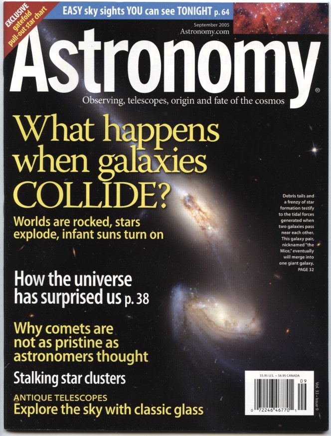 Astronomy Magazine September 2005