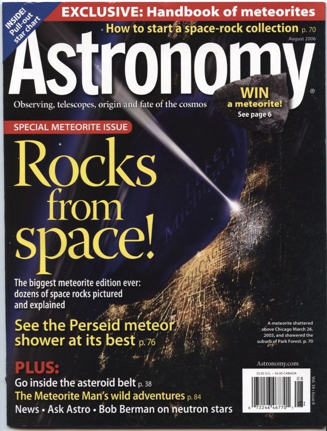 Astronomy Magazine August 2006