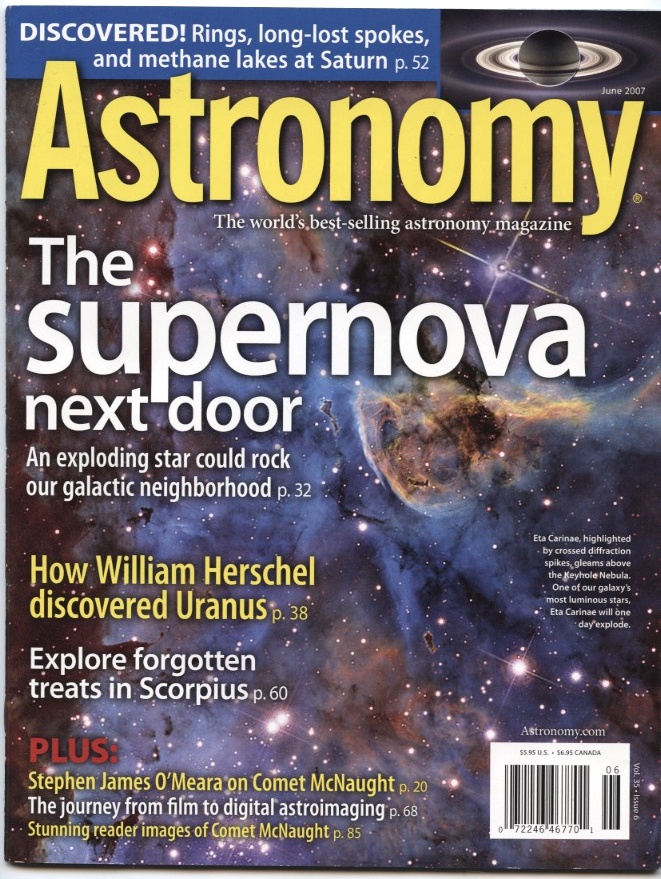 Astronomy Magazine June 2007