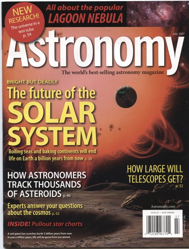 Astronomy Magazine July 2007