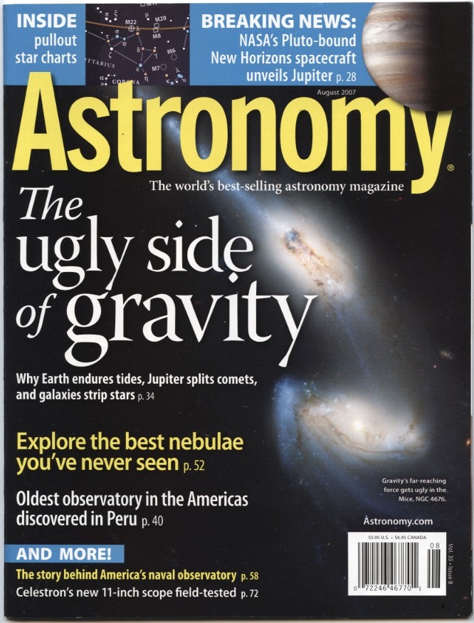 Astronomy Magazine August 2007