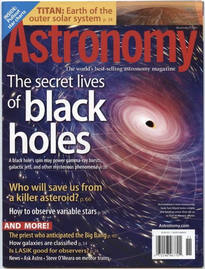 Astronomy Magazine November 2007