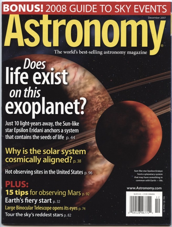 Astronomy Magazine December 2007
