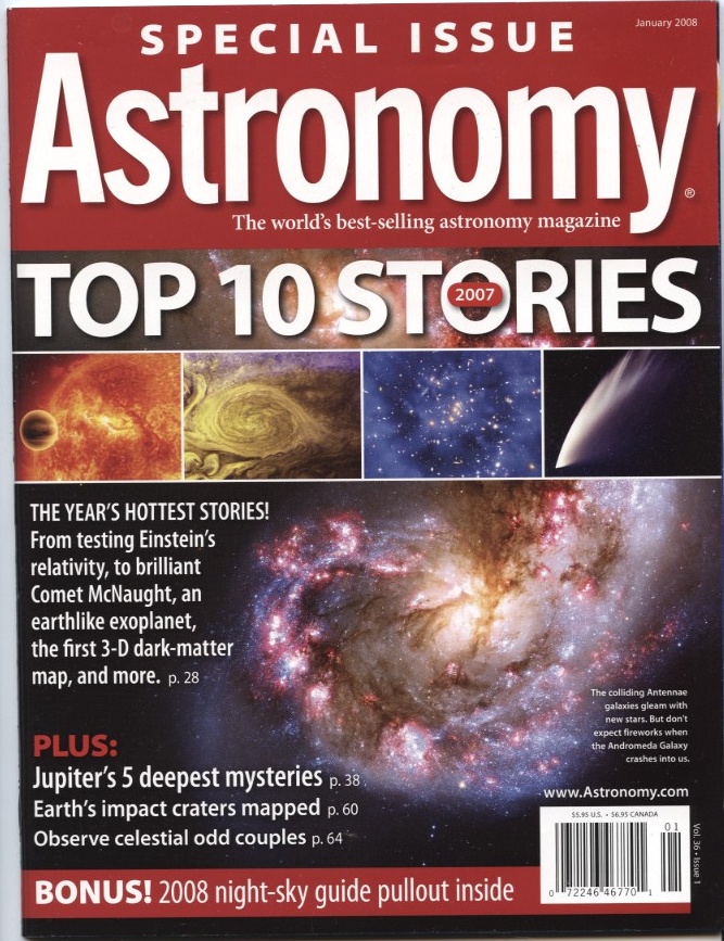 Astronomy Magazine January 2008