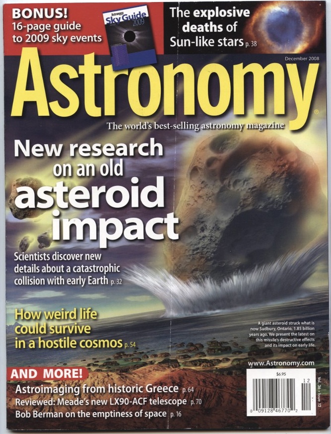 Astronomy Magazine December 2008