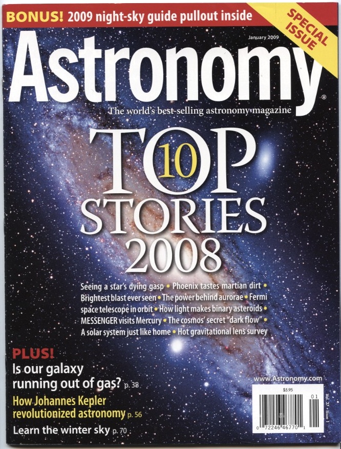 Astronomy Magazine January 2009
