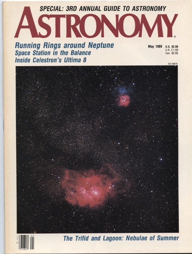 Astronomy Magazine May 1989