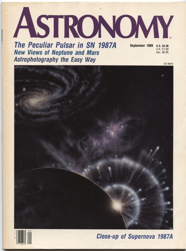 Astronomy Magazine September 1989