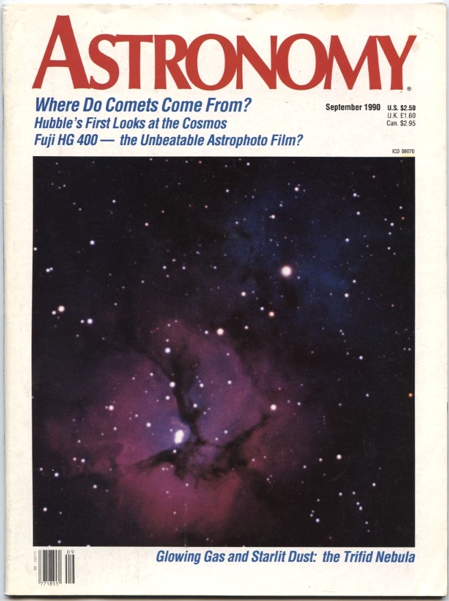 Astronomy Magazine September 1990