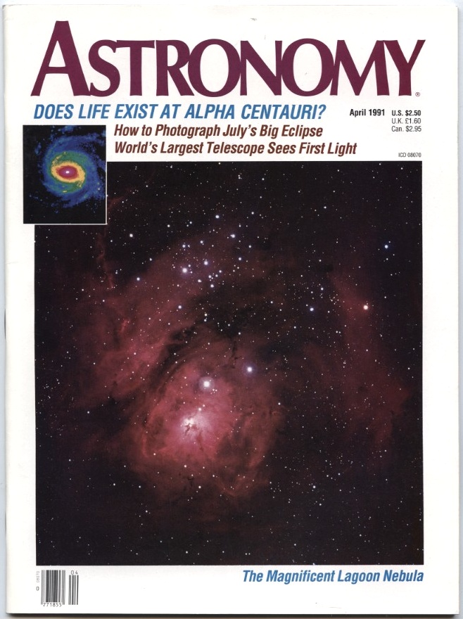 Astronomy Magazine April 1991