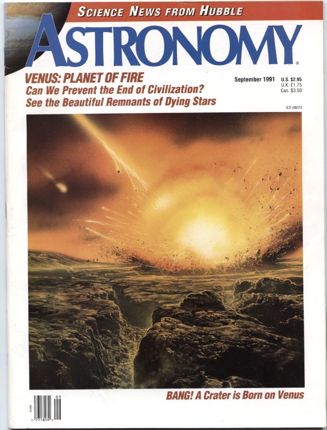 Astronomy Magazine September 1991