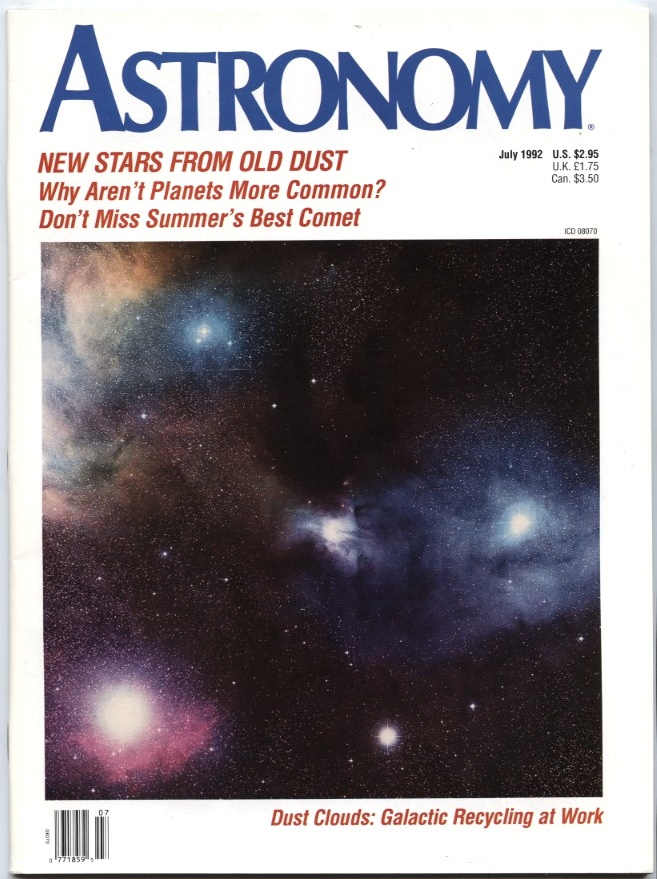 Astronomy Magazine July 1992