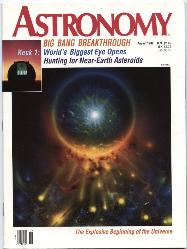Astronomy Magazine August 1992