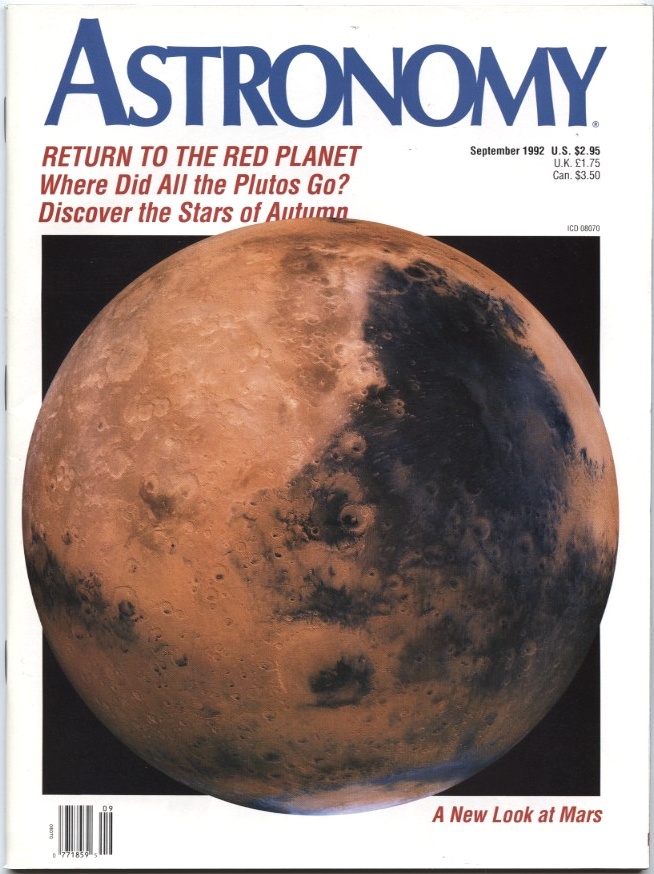 Astronomy Magazine September 1992