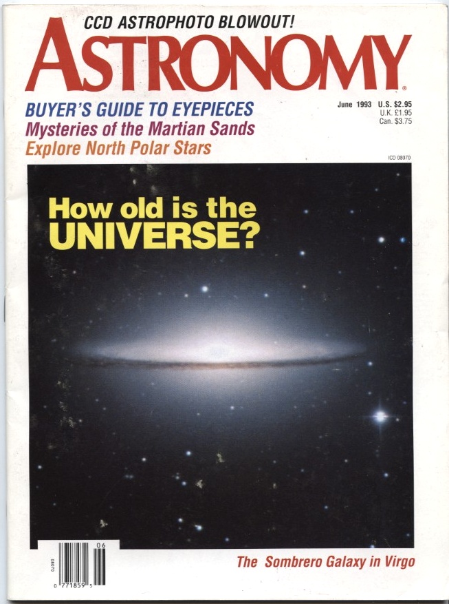 Astronomy Magazine June 1993