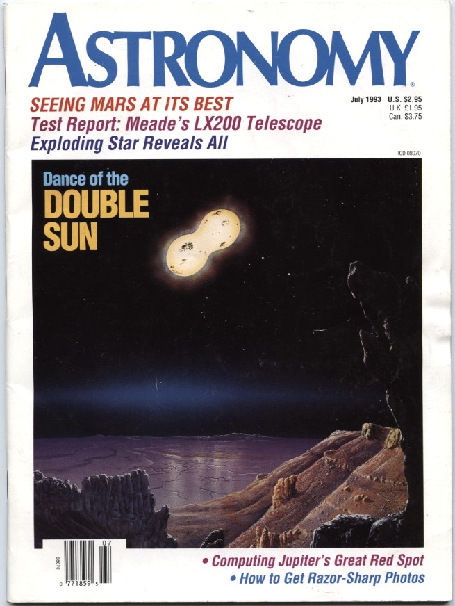 Astronomy Magazine July 1993