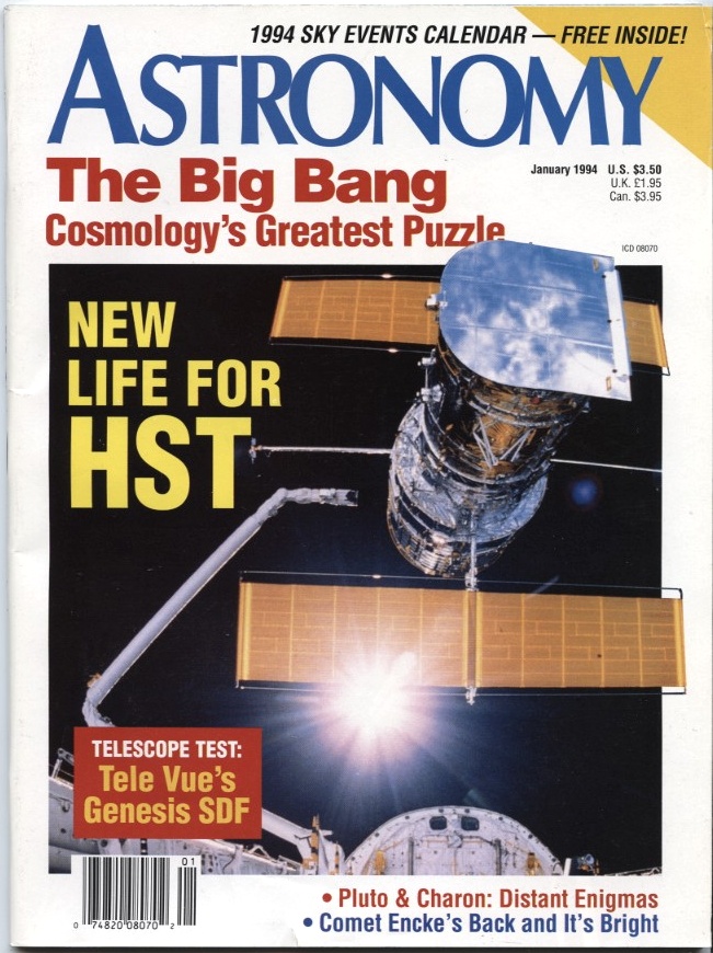 Astronomy Magazine January 1994