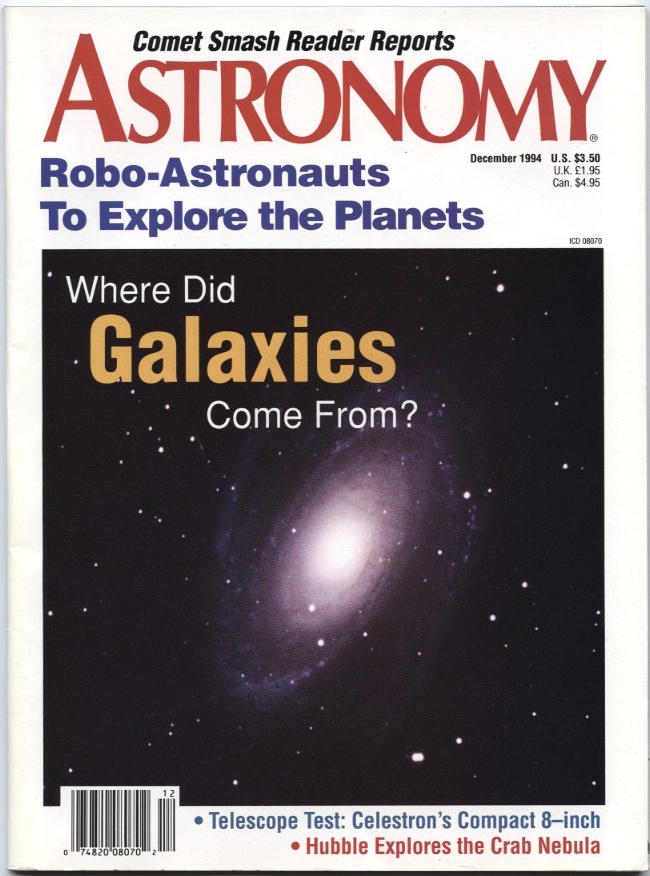 Astronomy Magazine December 1994
