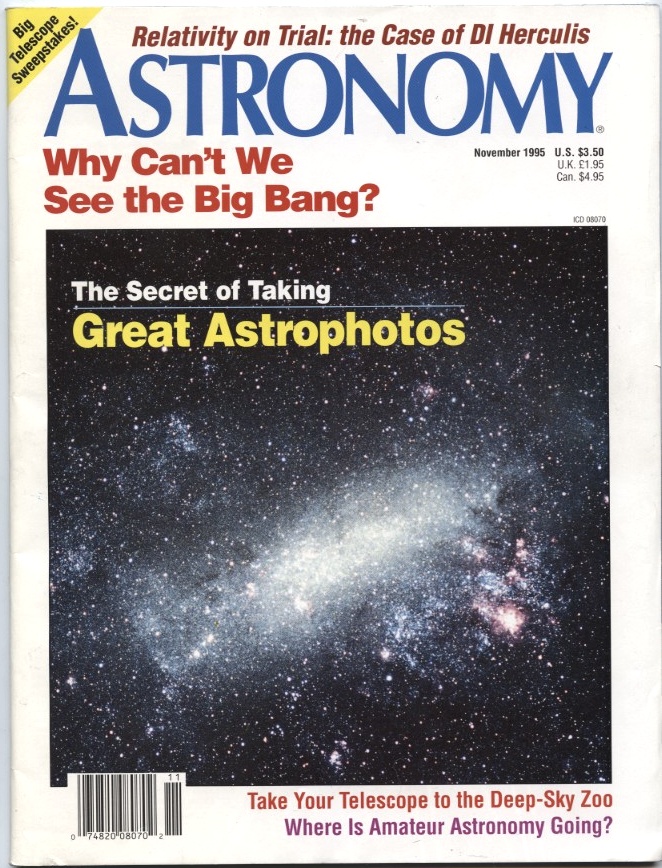 Astronomy Magazine November 1995