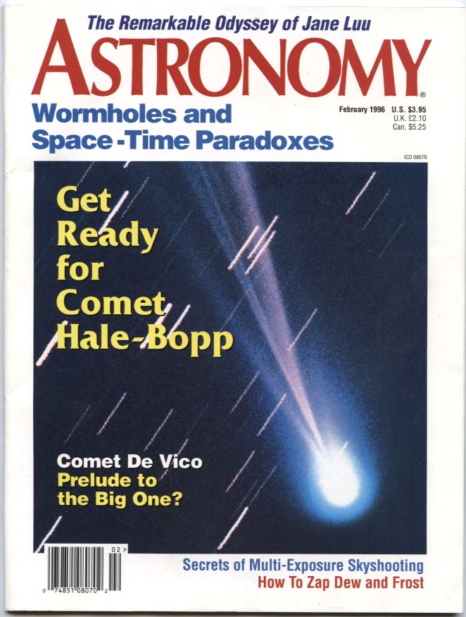 Astronomy Magazine February 1996