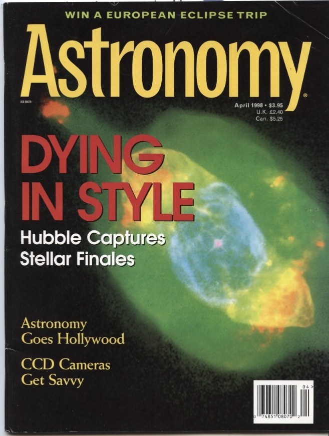 Astronomy Magazine April 1998