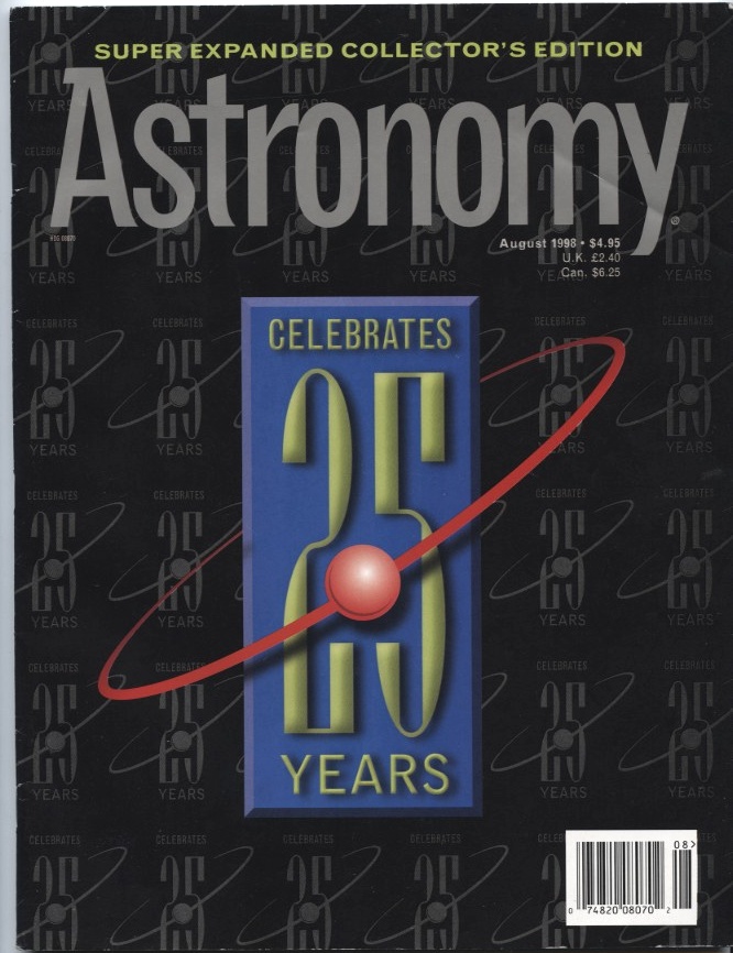 Astronomy Magazine August 1998