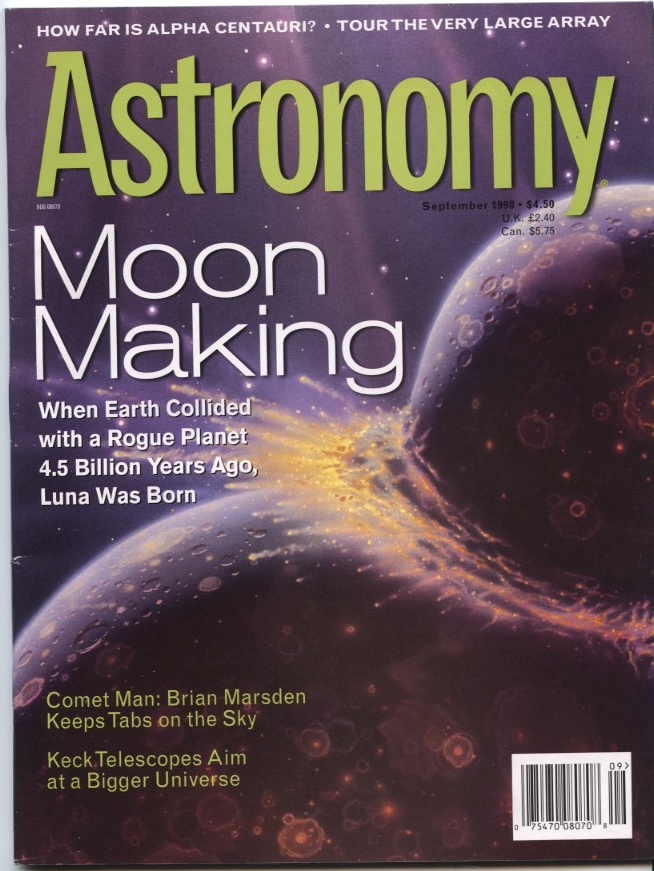 Astronomy Magazine September 1998