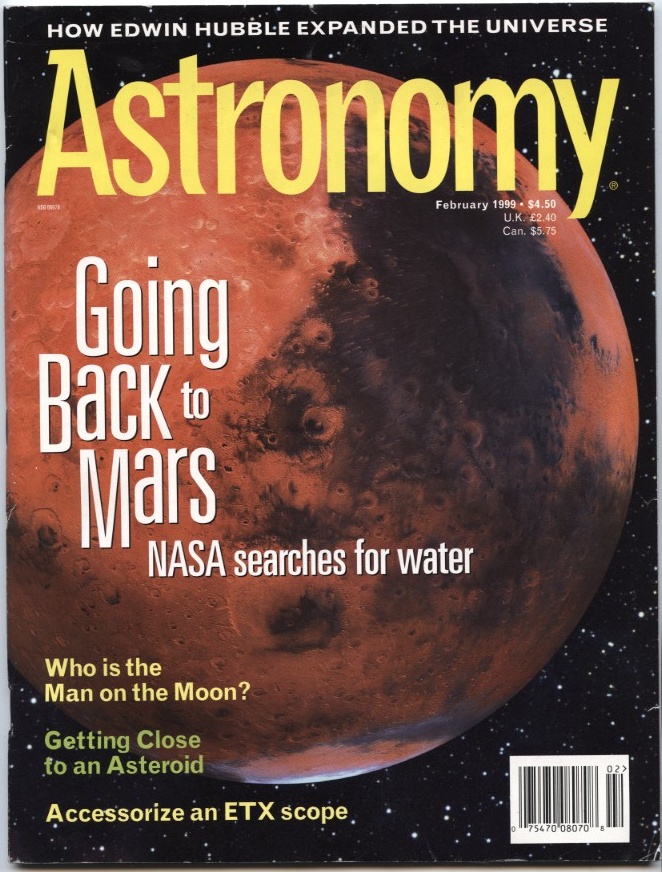 Astronomy Magazine February 1999